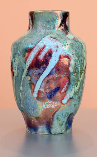 [Iridescent Pottery by Paul J. Katrich (1409)]