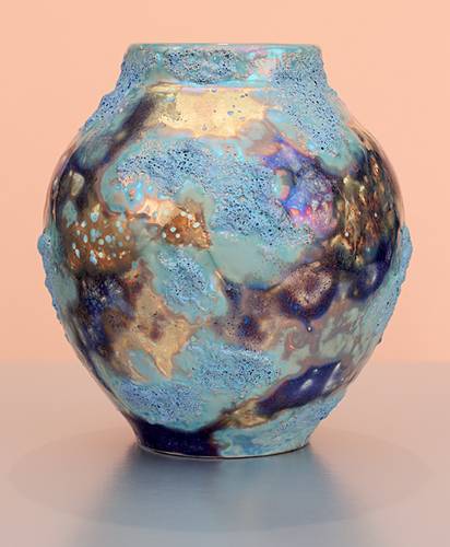 [Iridescent Pottery by Paul J. Katrich (1411)]