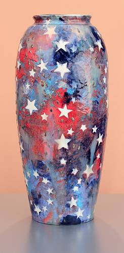 [Iridescent Pottery by Paul J. Katrich (1415)]