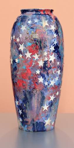 [Iridescent Pottery by Paul J. Katrich (1415)]