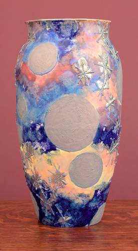 [Iridescent Pottery by Paul J. Katrich (1419)]
