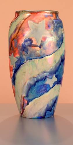 [Iridescent Pottery by Paul J. Katrich (1422)]