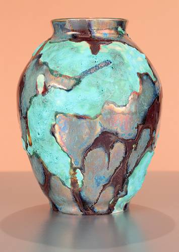 [Iridescent Pottery by Paul J. Katrich (1424)]