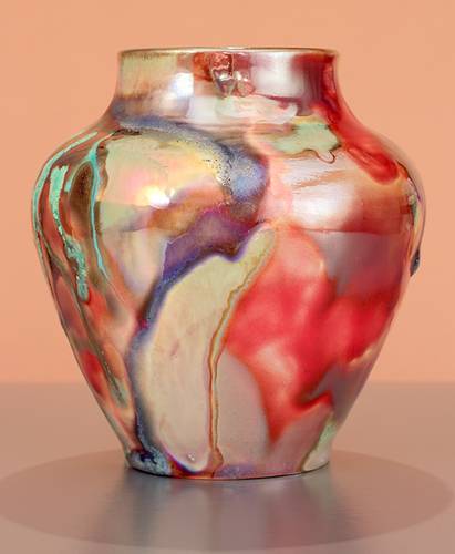 [Iridescent Pottery by Paul J. Katrich (1426)]