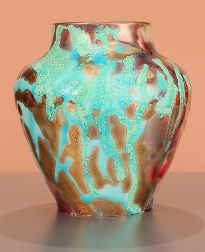 [Iridescent Pottery by Paul J. Katrich (1426)]