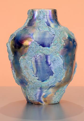 [Iridescent Pottery by Paul J. Katrich (1427)]