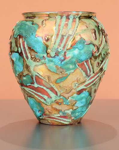 [Iridescent Pottery by Paul J. Katrich (1428)]