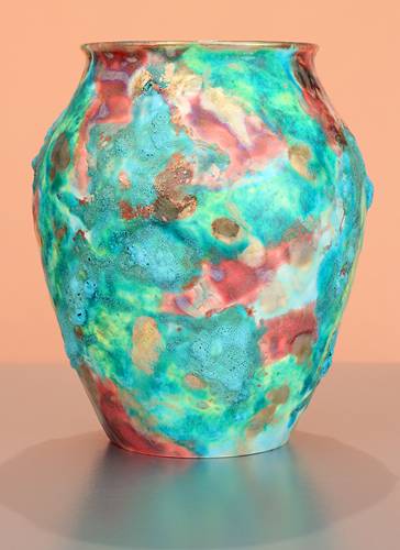 [Iridescent Pottery by Paul J. Katrich (1430)]