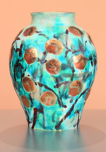 [Iridescent Pottery by Paul J. Katrich (1431)]