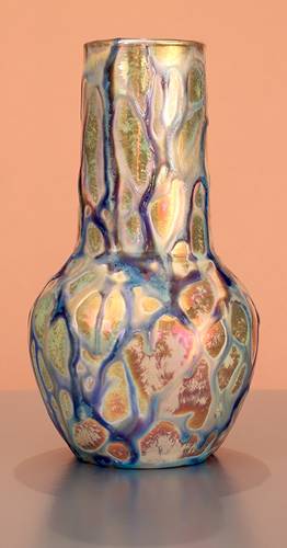 [Iridescent Pottery by Paul J. Katrich (1432)]