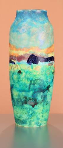 [Iridescent Pottery by Paul J. Katrich (1436)]
