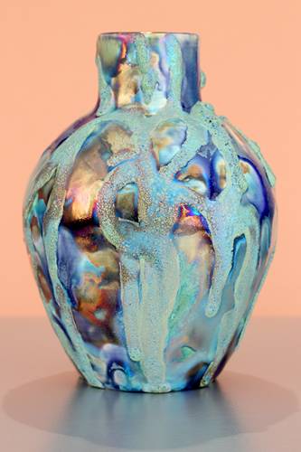 [Iridescent Pottery by Paul J. Katrich (1437)]