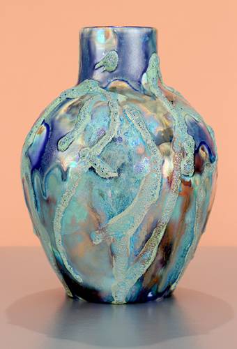 [Iridescent Pottery by Paul J. Katrich (1437)]