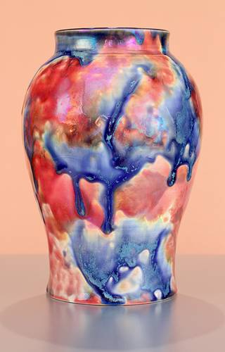 [Iridescent Pottery by Paul J. Katrich (1438)]