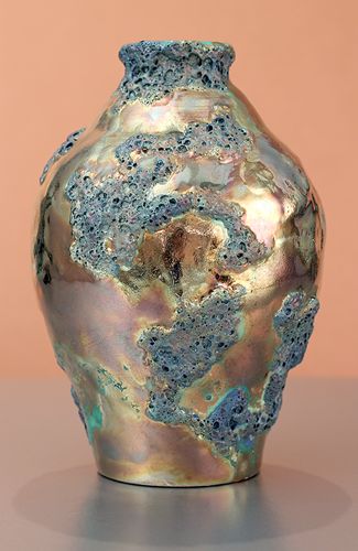 [Iridescent Pottery by Paul J. Katrich (1445)]