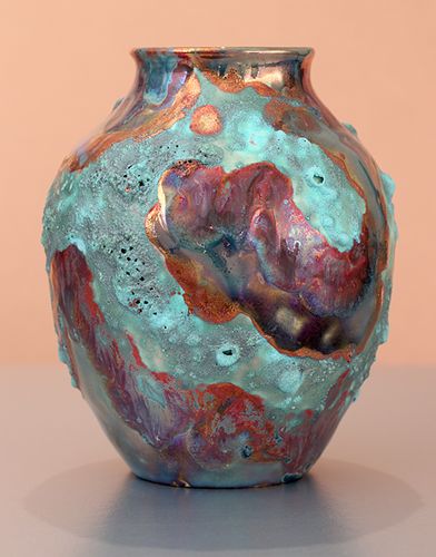 [Iridescent Pottery by Paul J. Katrich (1447)]