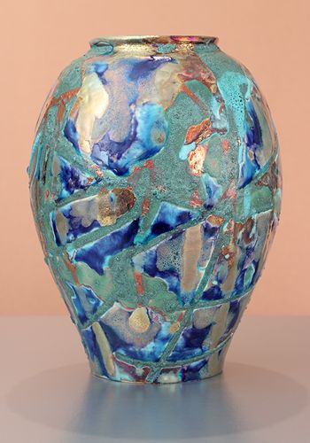 [Iridescent Pottery by Paul J. Katrich (1449)]