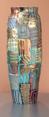 [Iridescent Pottery by Paul J. Katrich (1455)]