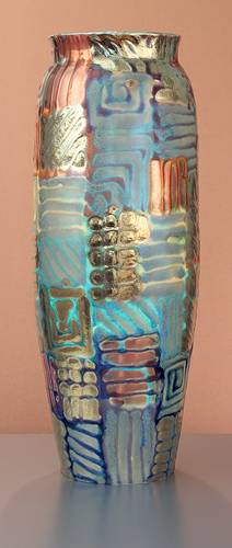 [Iridescent Pottery by Paul J. Katrich (1455)]