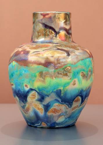 [Iridescent Pottery by Paul J. Katrich (1456)]