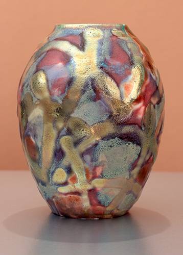 [Iridescent Pottery by Paul J. Katrich (1458)]