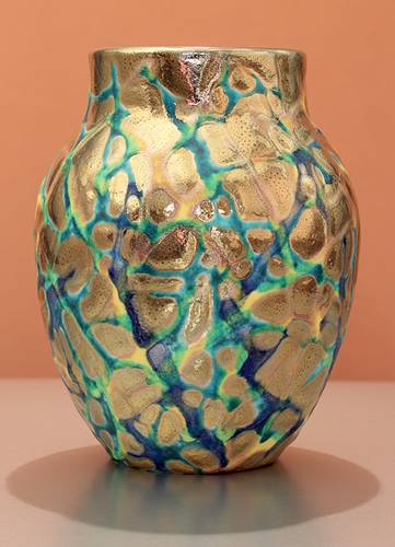 [Iridescent Pottery by Paul J. Katrich (1461)]