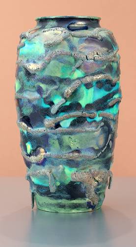 [Iridescent Pottery by Paul J. Katrich (1484)]
