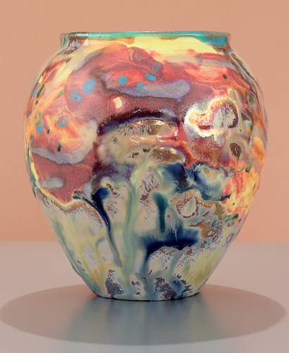 [Iridescent Pottery by Paul J. Katrich (1492)]