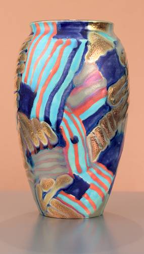[Iridescent Pottery by Paul J. Katrich (1503)]