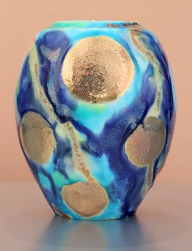 [Iridescent Pottery by Paul J. Katrich (1505)]