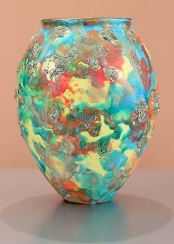 [Iridescent Pottery by Paul J. Katrich (1511)]