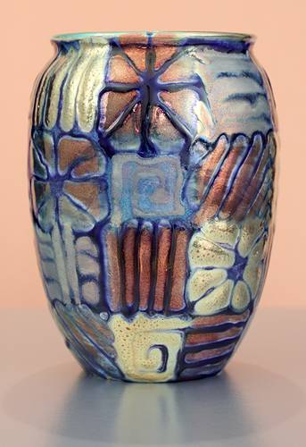 [Iridescent Pottery by Paul J. Katrich (1524)]