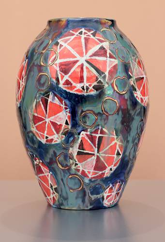 [Iridescent Pottery by Paul J. Katrich (1576)]