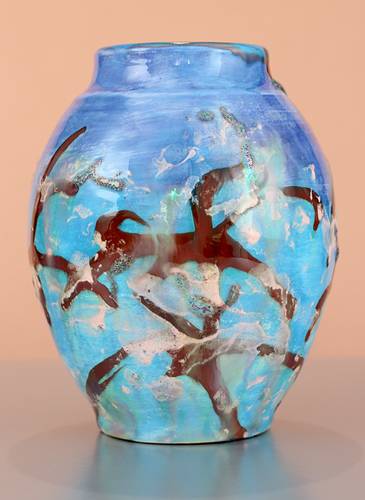 [Iridescent Pottery by Paul J. Katrich (1640)]