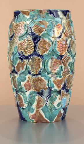 [Iridescent Pottery by Paul J. Katrich (1665)]