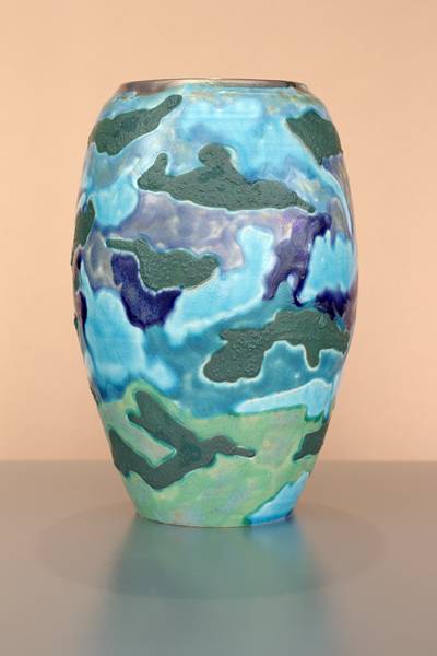 [Iridescent Pottery by Paul J. Katrich (1687)]