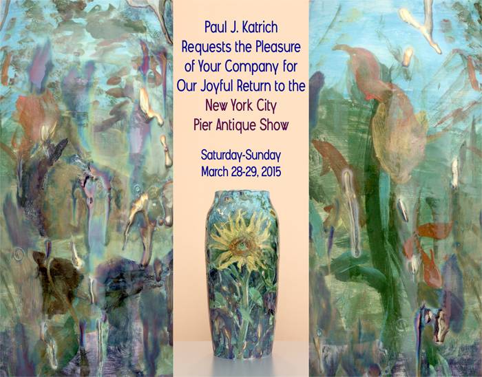 [Katrich Studios' Brochure for the Pier Antique Show, March, 2015]