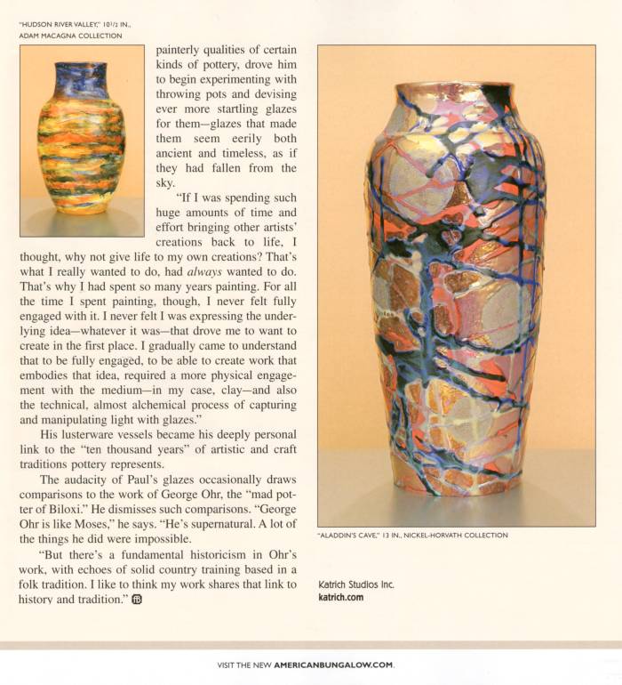 [American Bungalow magazine - Throwing Light article]
