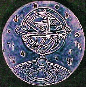 [Astral Globe sculpture by Paul J. Katrich]