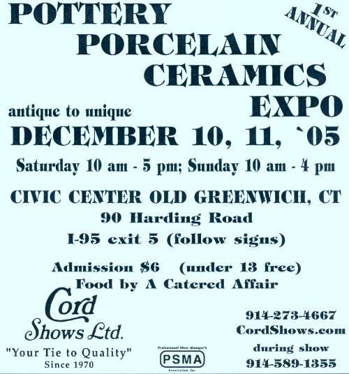 [Pottery, Porcelain, Ceramics Expo]