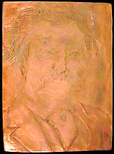 [Twain sculpture by Paul J. Katrich]