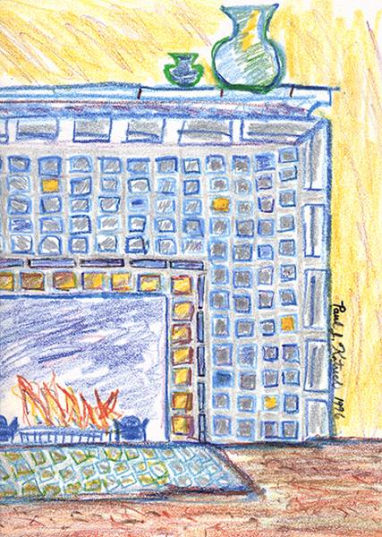 [Hearth and Mantle design by Paul J. Katrich]