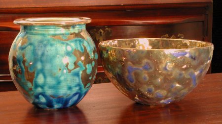 Luster Vessels by Paul J. Katrich, 0308 and 0305