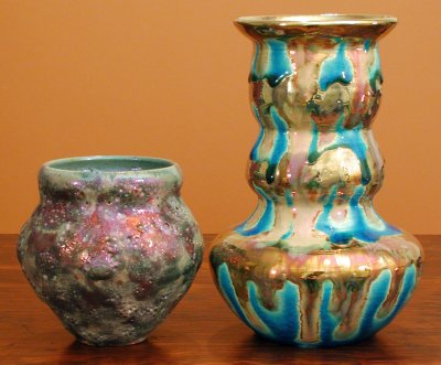 [Iridescent Pottery by Paul J. Katrich (0311 & 0338)]