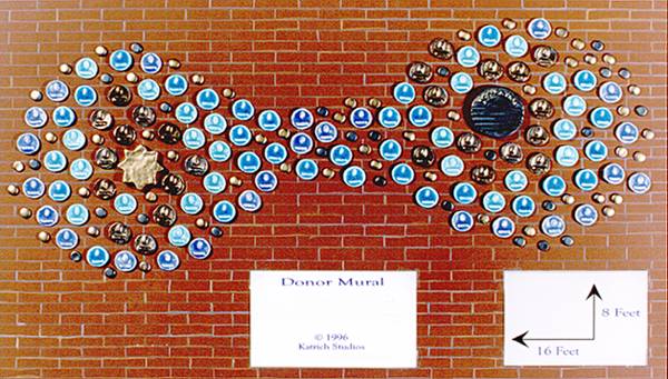 [Donor Mural design and model by Paul J. Katrich]