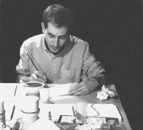 [Paul J. Katrich in his studio, 1996]