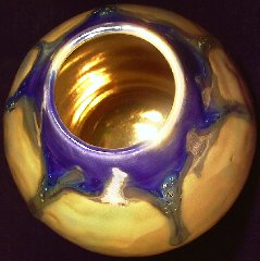 [Iridescent Vessel by Paul J. Katrich - interior]