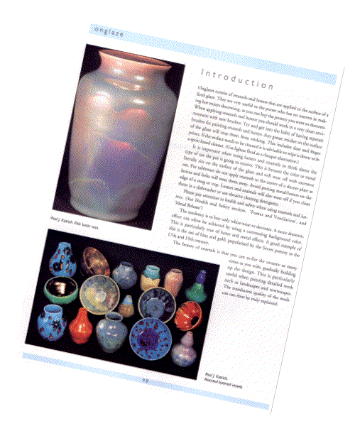 Decorating and Glazing Pottery - by Caroline Fairbairn