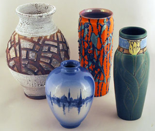 Iridescent Pottery by Paul J. Katrich